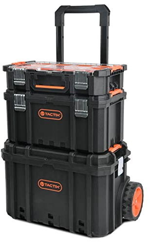 TACTIX Modular Toolbox Trolley Set