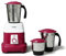 Prestige Orion 500 Watts Mixer Grinder with 3 Stainless Steel Jars |3 Super Efficient Stainless Blades |Sturdy Handles|Red & White