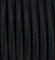 50 Meter 3 - adrig Textilkabel Stoffkabel Pendelleitung Lampenkabel Textile Cable 3x0,75 3G0,75 Schwarz