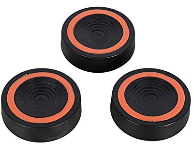 3 Anti Vibration Tripod Foot Pads Tunga undertryckande dynor, dämpare för teleskopfästen undertryckande dynor