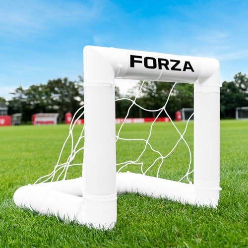 FORZA Porte Da Calcio Mini - PVC Durevole | Precisione Tiri E Passaggi | Miniporta Più Piccola Al Mondo