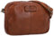 Gusti Handtasche Leder - Dominic Damen Umhängetasche Ledertasche Vintage Braun Leder