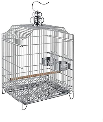 Generisch Flugkäfig, Wellensittichkäfig, kann Brutkasten mitbringen, großer Edelstahl-Vogelkäfig, Star kann Baden, Hängekäfig für kleine Vögel, Vogelkäfig