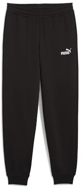 PUMA Boys No. 1 Logo Sweatpants Fl B Knitted Pants, Puma Black, 140 EU