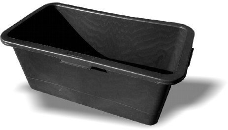 Fuerte mezcla mortero recipiente 60 litros bañera muy resistente paleta para Builders cubo casta