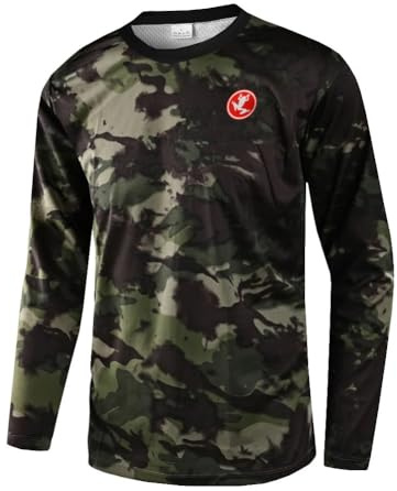 UGLY FROG 2025 New Mens Outdoor Sports Long Sleeve Cycling MTB Jerseys Downhill Jerseys Mountain Bike Clothing