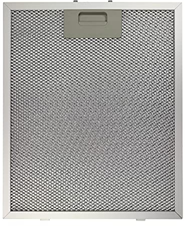 CIARRA AL260319S Filtro de grasa de aluminio 9 x 260 x 319 mm, filtro de repuesto con cierre de clic para CIARRA campana extractora CBCS6102 CBCB6102 CBCS9102 CBCB6736H CBCB6736F CBCB4850 CBCB6765C