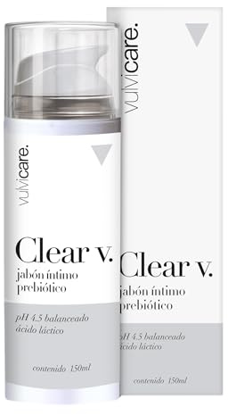 Clear v. Balanserad, prebiotisk intimtvål – mjölksyra – 150 ml