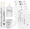 LivDeal 6* Kerzentattoo (200+ Muster), wasserschiebefolie, Wassertransferdruck, Kerzenfolie, Kerzenaufkleber, Trostkerze