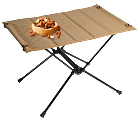 Generiskt campingfällbord, campingbord bärbart picknickbord | kompakt, robust fällbord för camping, terrass, grill, picknick, fest, resor