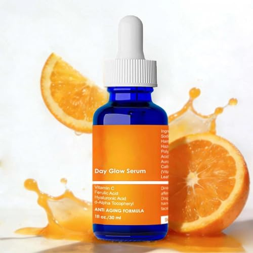 20% Vitamin C Face Serum with Hyaluronic Acid & Vitamin E -Dark Spot Correcting, Hydrating Serum for Women, 30ml