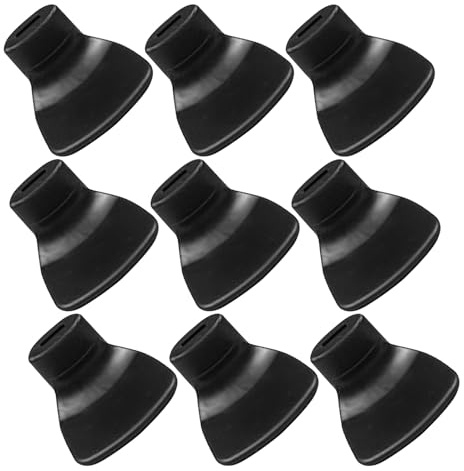 TOYZFRIENDY Boquillas para Flauta 9 Piezas Aplicables Pegatinas de Instalación, Accesorios de Entrenamiento de Viento para Instrumentos de Madera, Herramienta Práctica para Músicos