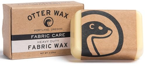 Barre de cire Imperméabilisante pour tissu Otter Wax | Barre régulière | Protection durable contre la pluie | Fabriqué aux États-Unis | Cire d'abeille entièrement naturelle et efficace