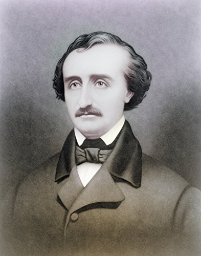 Posterazzi Edgar Allan Poe 1809 To 1849 American Writer After A 19Th Century Later Colouration Poster Print, (13 x 16)