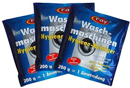 15 x Fay Waschmaschinen Hygiene-Reiniger 200g, Waschmaschinen-Pflege, Entkalker