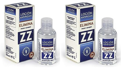 Loción Cupex ZZ Tratamiento Antipiojos, 100 ml (Paquete de 2)