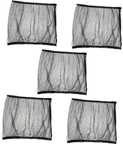 BESPORTBLE 5pcs Birdcage Covers for Birdcage Parrot Cage Net Catcher Mesh Gauze Bird Cover Airy Washable