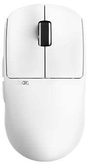 Pulsar Gaming Gears X2 Crazylight Kabellose Gaming-Maus, Ultraleicht, 35 g, optischer Schalter, 32000 DPI, 750 IPS, XS-1-Sensor, 8K-kompatibel (Uyuni White)