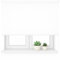 DH DREAMHER Home Estor Enrollable Translúcido Liso – Poliéster 100%, Resistente a Humedad y UV, Fácil Instalación 60X200cm - Blanco
