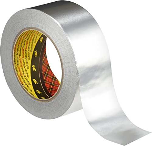 3M 1436 Weichaluminium-Klebeband, 75 mm x 50 m, Silber (12-er Pack)