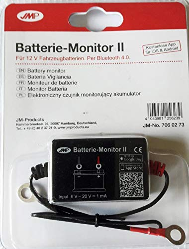 JMP Batterie Monitor II mit Bluetooth für Smartphone mit App