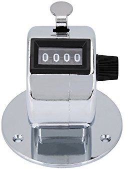 Handz?hler, Metall Klicker, Klicker f¨¹r Mini 4-stellige Anzeige Sportspiele und Marketing