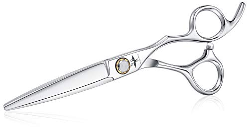 PURPLEBIRD Haarschere Friseurschere 6 Inch Effilierschere Scharfe Haarschneideschere Japanischer Edelstahl 440C für Damen und Herren Haarschere