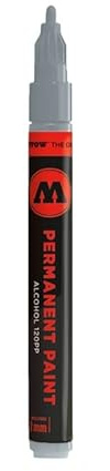 Molotow 120PP Marker – 2 mm Permanent-Tintenstift (Chrom)