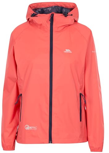 Trespass Damen Qikpac Jacke, Peach Blush, S
