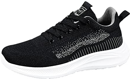 Gyaimxfu Damen Sneaker Laufschuhe Turnschuhe Komfort Atmungsaktiv Sportschuhe Freizeitschuhe Slip On Outdoor Mesh Sneaker Bench Sneaker Damen Turnschuhe Sportschuhe