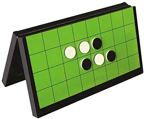 Othello Schach mit faltbarer Magnettafel und Spielfiguren für Reisen Erwachsene