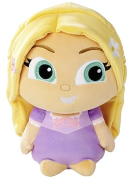 Simba Toys – Disney Doorables Plüschfigur Rapunzel aus Rapunzel – weiche Kuschelfigur ca. 25 cm mit Kulleraugen – geeignet ab den ersten Lebensmonaten – passendes Geschenk für Klein und Groß