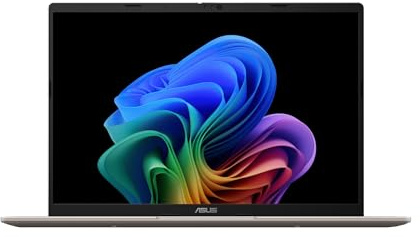 ASUS Vivobook 14 Laptop, Copilot+ PC, 14” WUXGA 60Hz Display, AMD Ryzen AI 7 350 with XDNA NPU, AMD Radeon Graphics, 16GB RAM, 512GB SSD, Platinum Gold, M1407KA-PS74