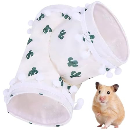 Túneles Y Tubos De Hámster Accesorios Plegables 3 Vías De Mascotas