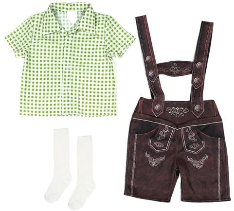 Wuyooprt Barns Dräkt,Traditionell Dräkt För Småbarn - Babykläder & Strumpor Till Föreställningar Parader Familjesamlingar Festivaler Skolaktiviteter