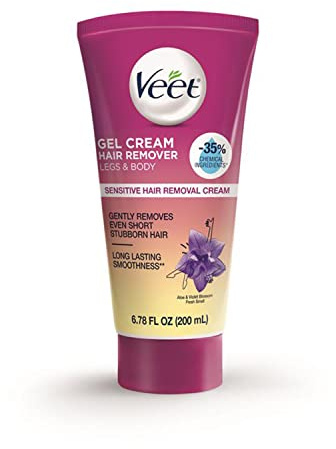 Veet Botanic Inspirations Gel Cream Legs & Body, 6.78 oz