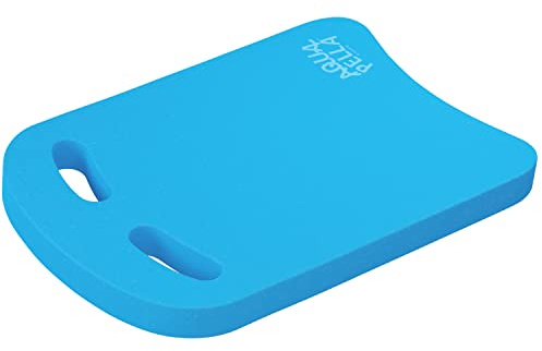 Aquapella Swimming Kickboard - One Size Fits All - A Great Training Aid for Children and Adults (Blue)