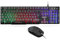 Mafiti Combo Ensemble Clavier et Souris USB Rétroéclairé RGB pour Bureau de Domicile/Travail (Noir)