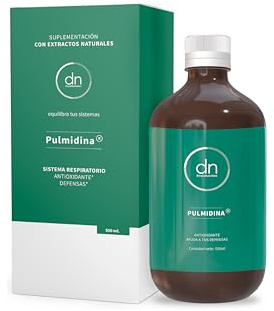 PULMIDINA – Suplemento Natural para el Sistema Respiratorio | Apoyo a la Salud Pulmonar y Refuerzo Inmunológico | 500 ml