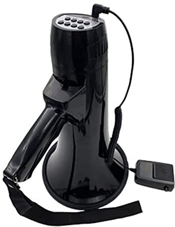 megafon, Megafonhögtalare 30W Handhållen Megafon USB Inbyggd Siren Domare Bullhorn