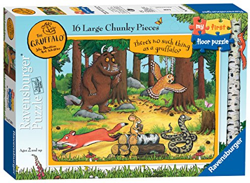 Ravensburger Gruffalo Toys - My First Floor Puzzle - 16 Piece Jigsaw Puzzles for Kids - Educational Toddler Toys Age 24 Months and Up (2 Years Old)