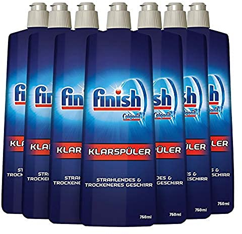 Finish Klarspüler mit Glanz- und Glasschutz, XL Pack (7 x 750 ml)