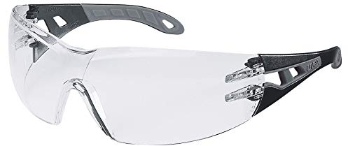uvex Schutzbrille pheos SVextreme farblos schwarz/grau