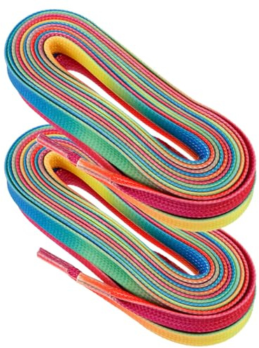 LIFKICH Lacets de Patins à Glace Hockey Cirés 1 Paire 243 Cm