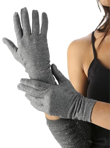 Spikenergy Guanti Per Artrosi Alle Mani Elettro Magnetoterapia - Usati come Polsiera per Tendinite Polso, Per Artrite, Rigidità Articolare, Dispositivo Medico Detraibile -Made in Italy
