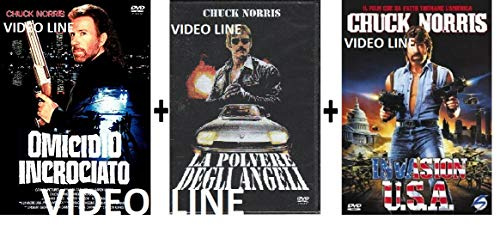 Dvd Chuck Norris - Omicidio Incrociato Invasion / La Polvere Degli Angeli / Invasion U.S.A (3 Film Dvd) - Edizione Italiana