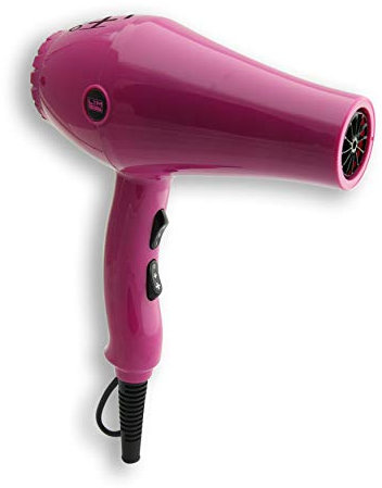 Secador de cabello LIM HAIR CH 3.0 PROFESIONAL Alta potencia 2000 W. Larga vida en uso intensivo. Ligero. Boquilla concentradora de aire. 6 opciones de funcionamiento (FÚCSIA)