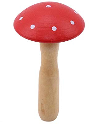 N-K Stopfzubehör-Set Netter Holz-Stopfpilz-Stopfnadel-Nähfaden Praktisch und beliebt