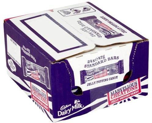 Cadbury Dairy Milk Jelly Popping Candy Chocolate Bar, 1.128 kg