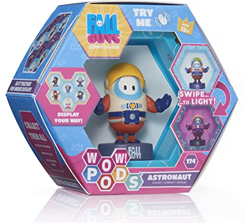 WOW! PODS Fall Guys: Ultimate Knockout - Astronaut Light-up Bobble-Head Figure | Official Merchandise, Collectibles, Toys and Gifts | For Fall Guys Fans